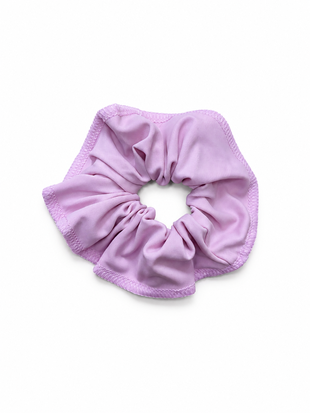 Pale pink scrunchie
