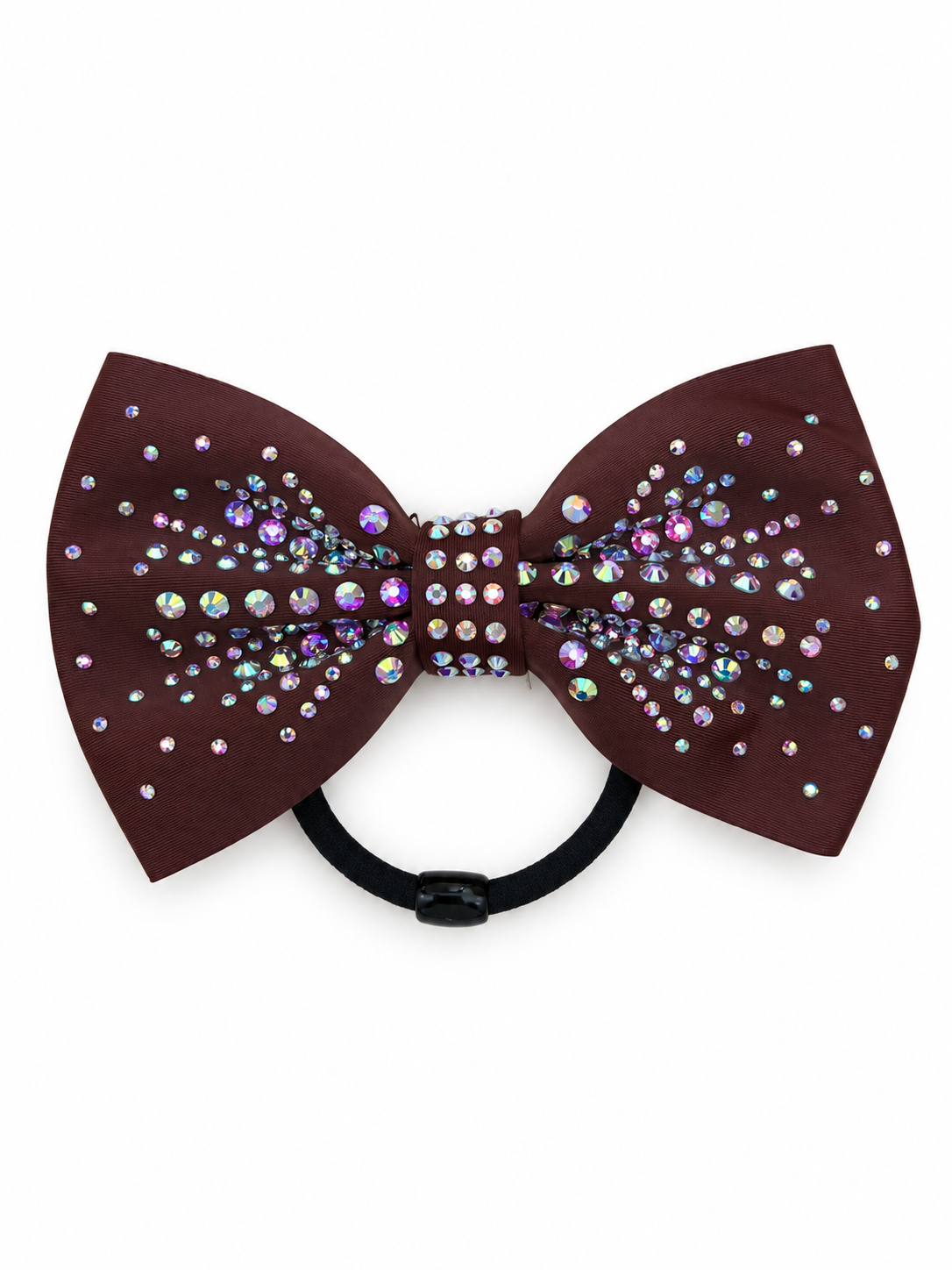 Chocolate Lycra bow