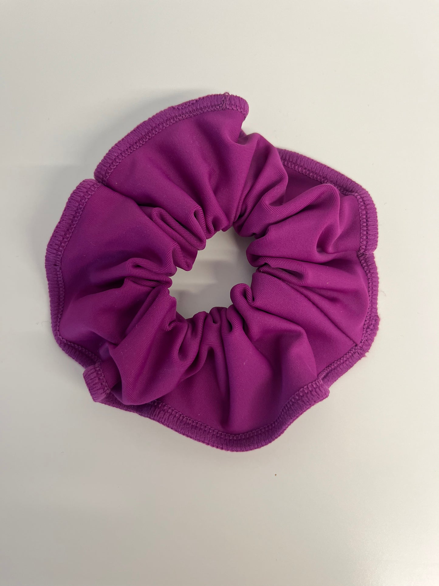 Glitterberry lycra scrunchie