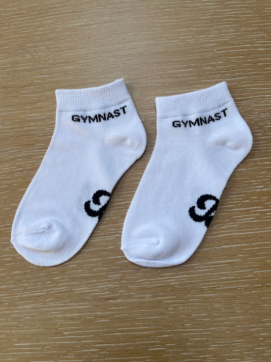 White ankle socks